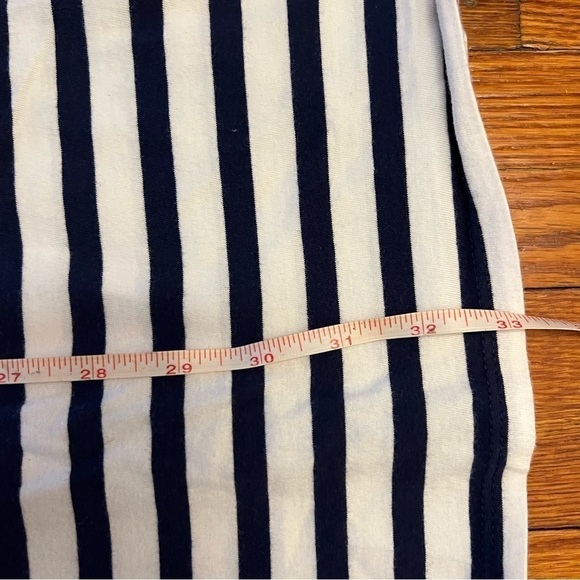J.Crew Navy and White T Shirt Dress, Size Small - Picture 6 of 7
